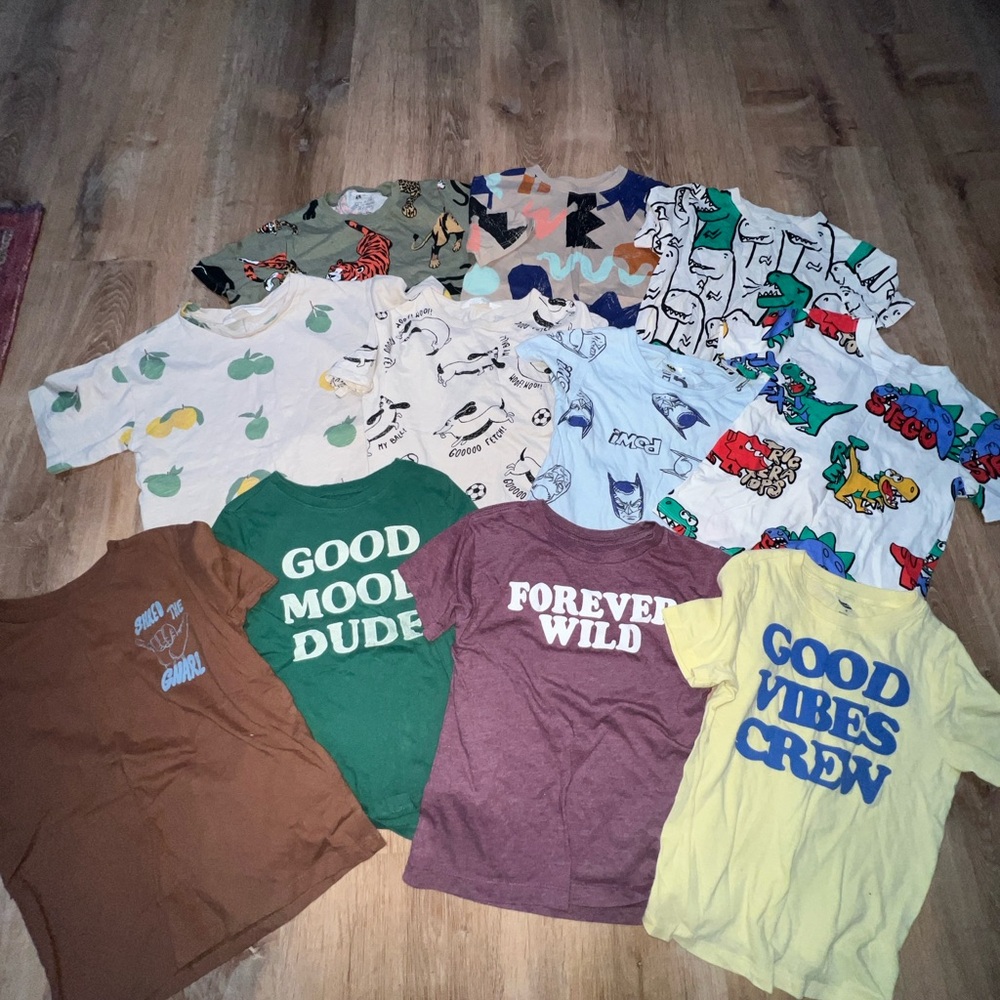 H&M Kids Short Sleeve Tees - Assorted Colors